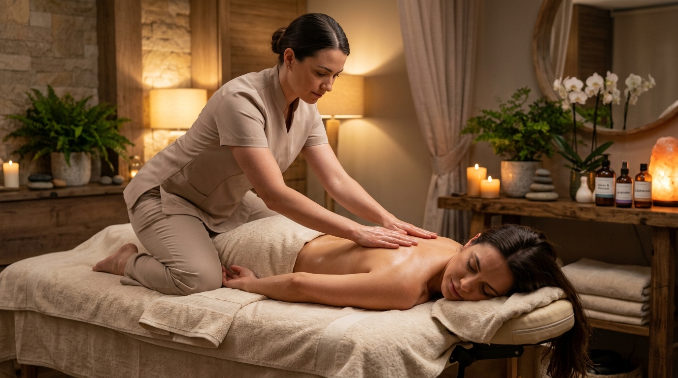 Massagem Relaxante Terapêutica